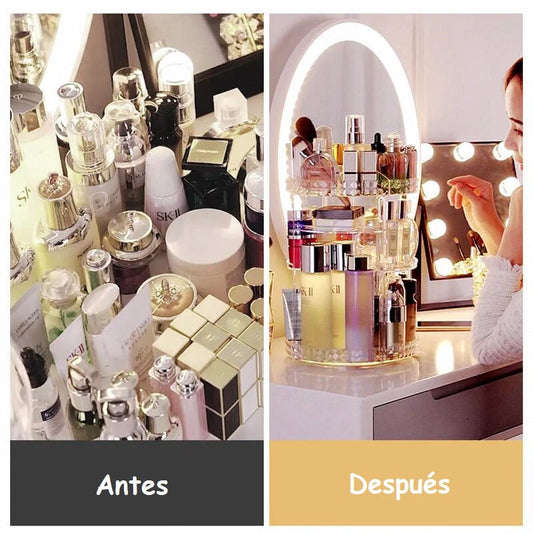 AHORRA TIEMPO EN BUSCA DE TUS MAQUILLAJES. ORGANIZADOR 360
